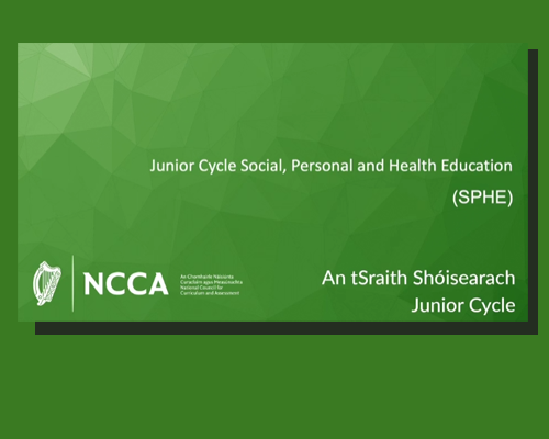 Updated Junior Cycle SPHE specification: Presentation for Parents and Guardians