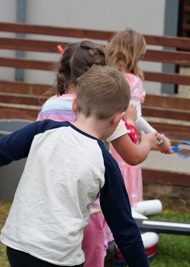 Children balancing